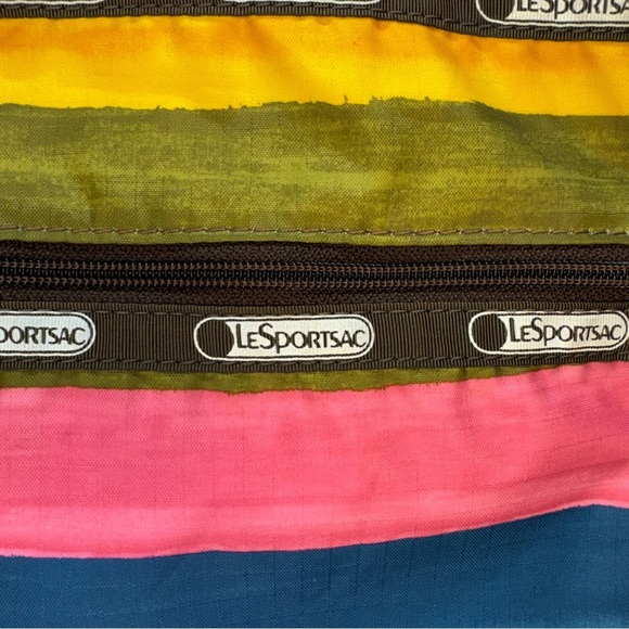 Lesportsac Multicolor Striped Crossbody Bag - Picture 13 of 13